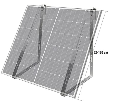 staffe per Kit fotovoltaico da balcone