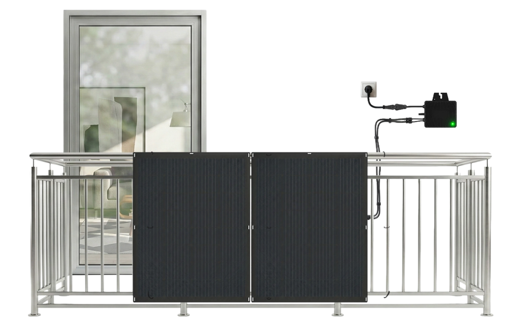 kit fotovoltaico da balcone 350 watt