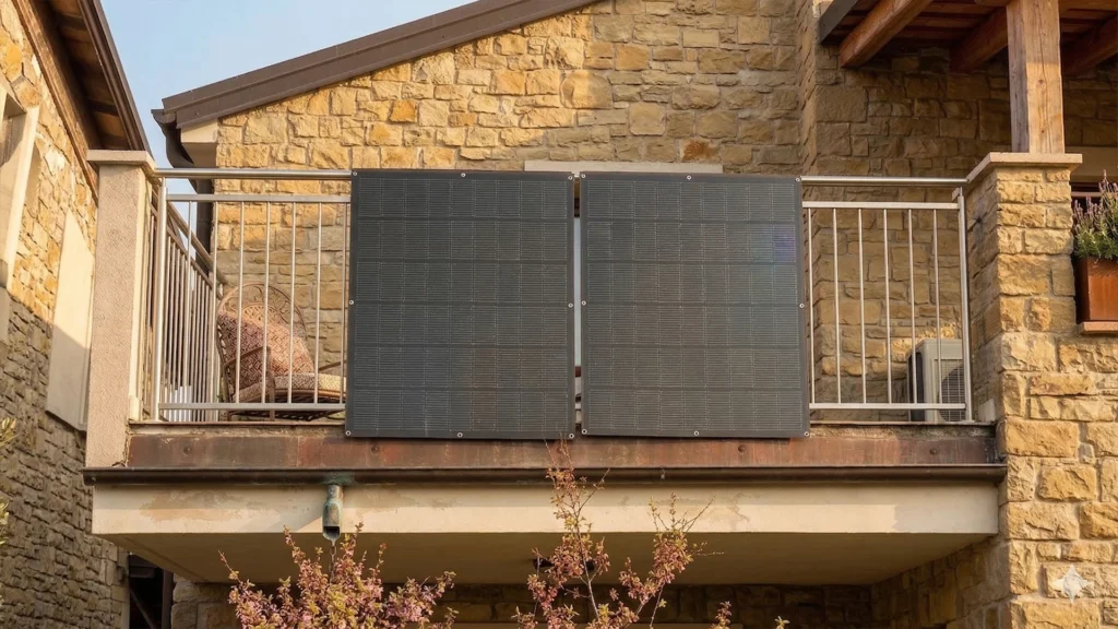 kit fotovoltaico da balcone 350 watt