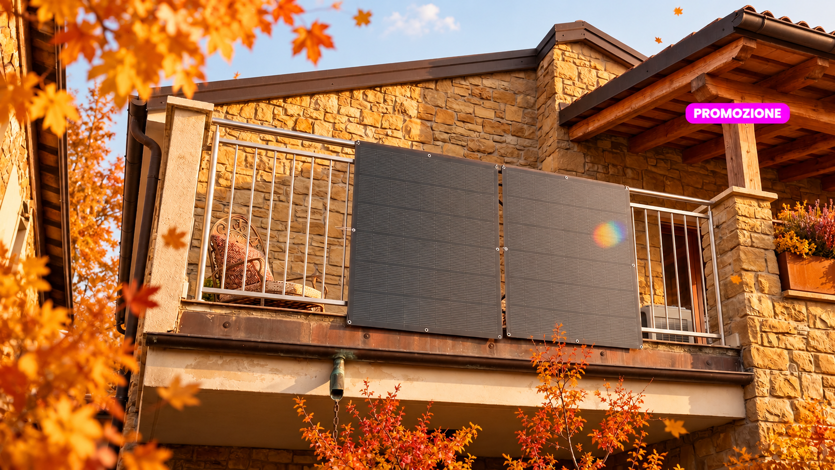 Kit Fotovoltaico da Balcone: PROMO